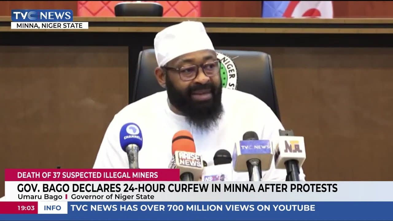 Illegal Miners’ Deaths: Gov. Bago Declares Curfew Amid Protests