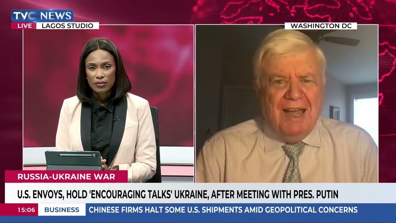U.S. Envoys Hold 'Encouraging Talks' With Ukraine After Meeting With President Putin