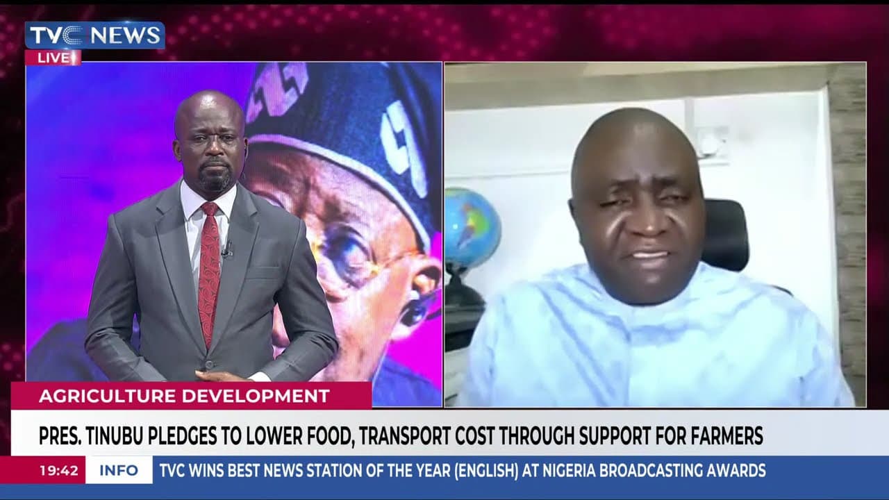 Pres. Tinubu Pledges To Lower Food, Transport Cost Through Support For Farmers
