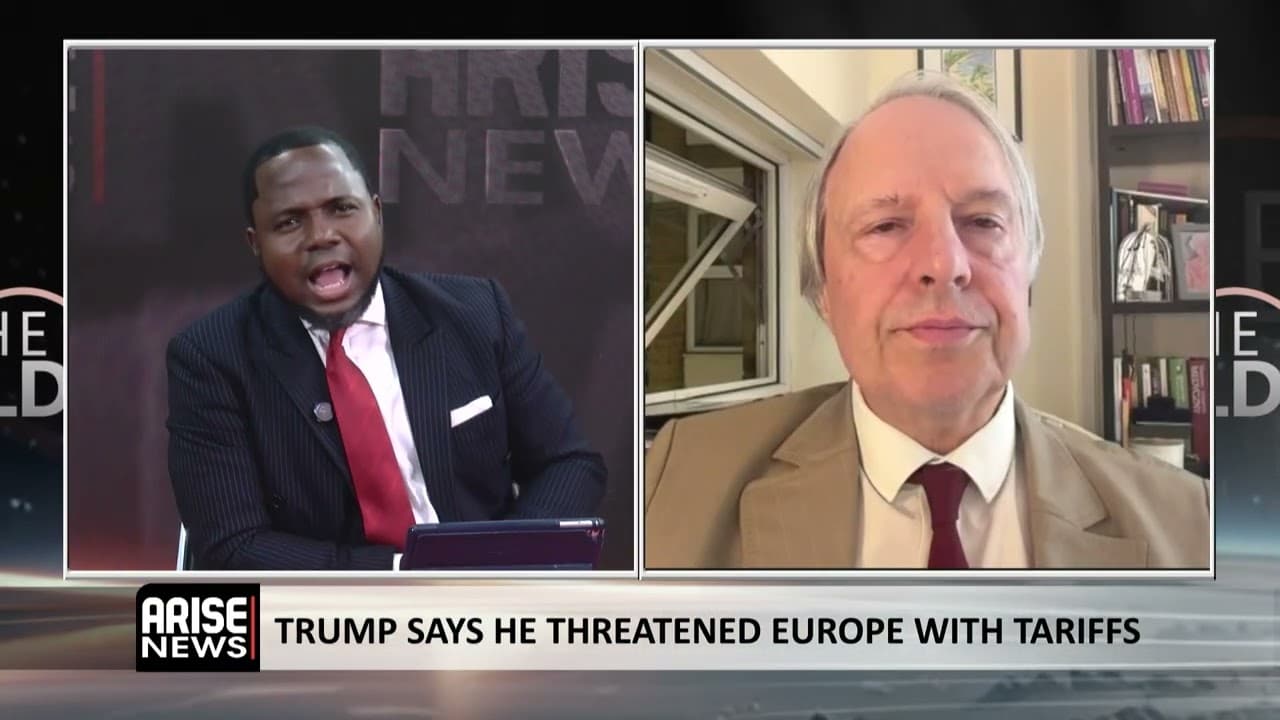 Trump Says He Threatens Europe With Tariffs- Laskiewicz