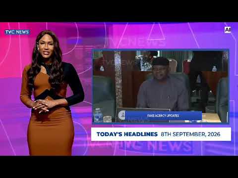 TVC News AI English Headline News 8th August, 2026