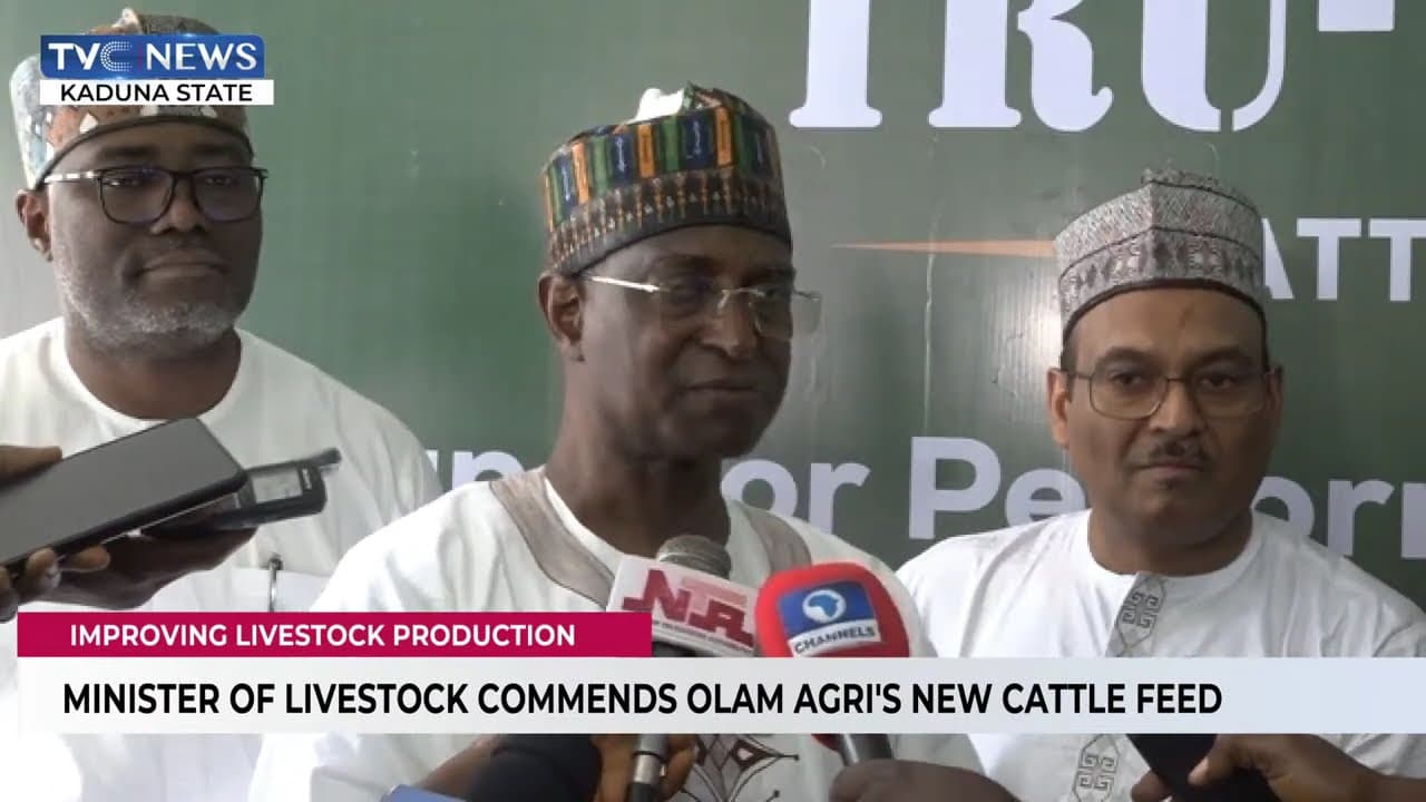 Minister Of Livestock Commends Olam Agri's New Cattle Feed