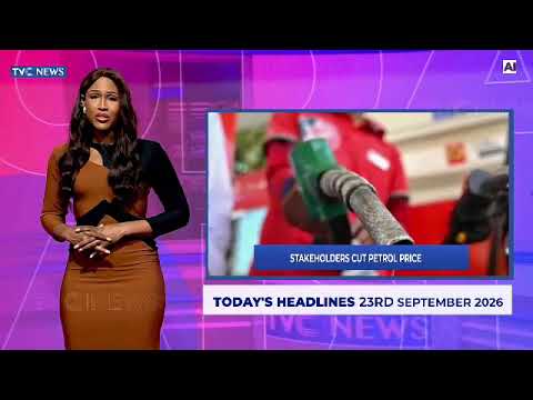 TVC News AI English Headline News | 23rd September, 2026