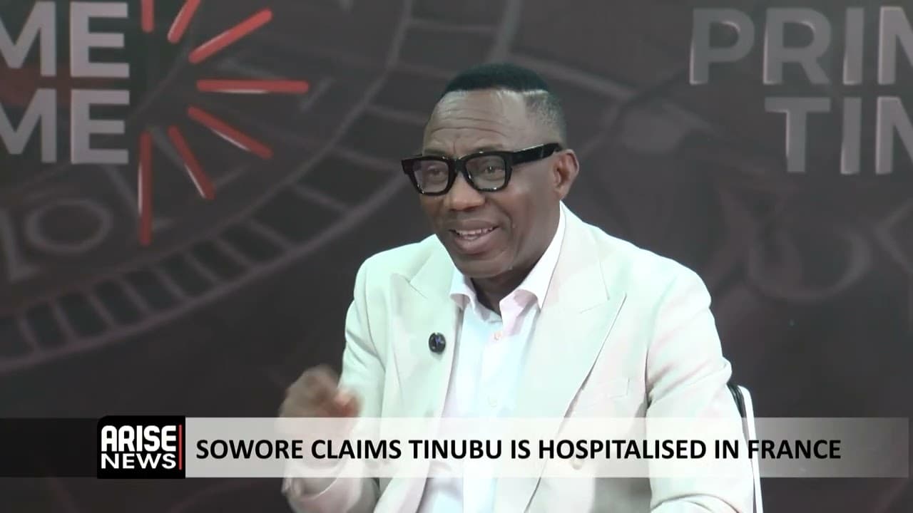 Reliable Sources Have Said Tinubu Is Undergoing Treatment in France - Sowore