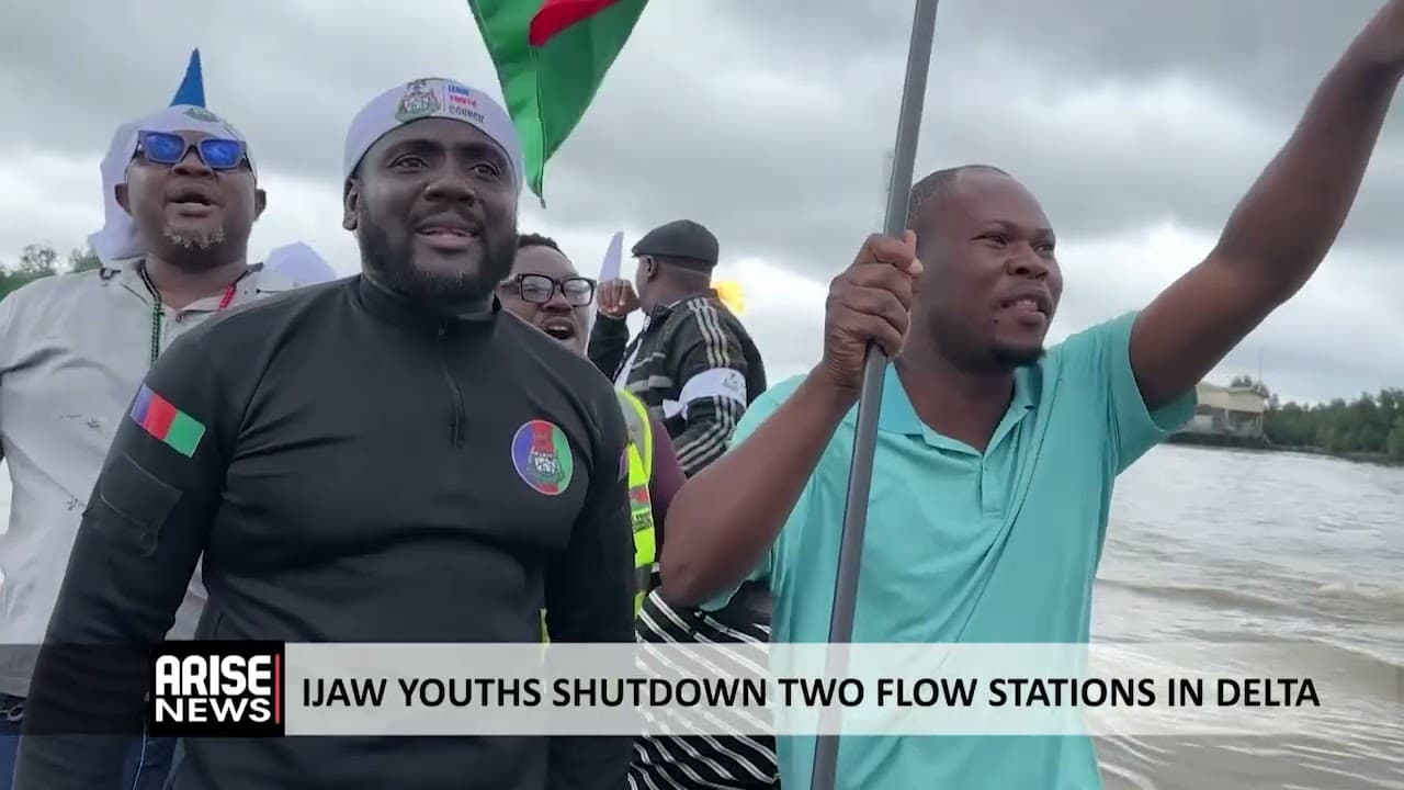IJAW YOUTHS SHUTDOWN TWO FLOW STATIONS IN DELTA