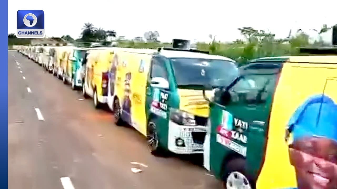 Reactions Trail Vehicle Donation For Yayi's Governorship Campaign In Ogun State