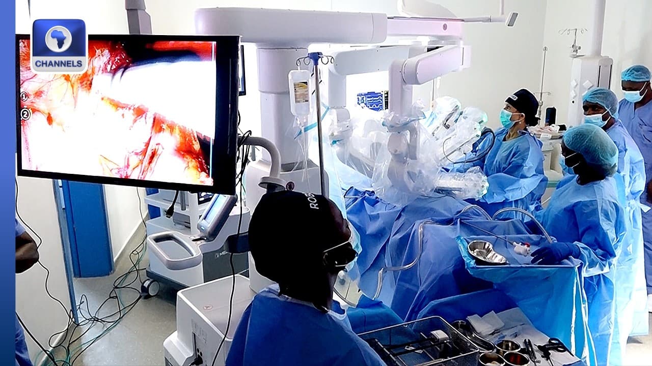 Historic Feat As Nigerian Surgeons Perform First Tele-Robotic Surgery In West Africa