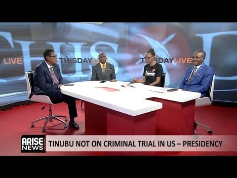 Presidency:Tinubu Not Facing Criminal Trial In US - Aworawo | Ologun | Adamolekon