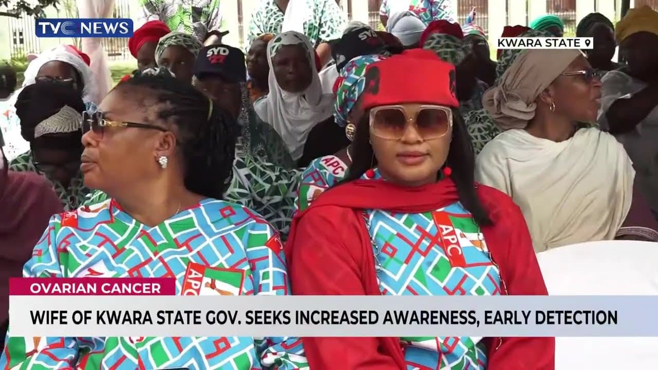 Wife of Kwara State Gov. Seeks Greater Awareness, Early Detection of Ovarian Cancer