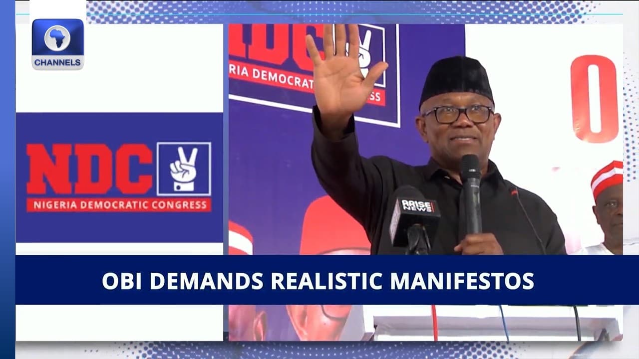 2027: Peter Obi Holds Townhall Meeting With NDC Members In Kaduna