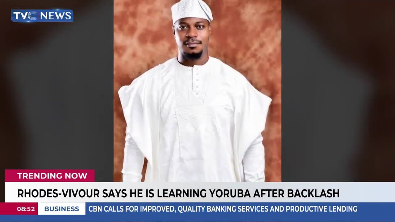 Trending Now | Rhodes-Vivour Says He Is Learning Yoruba After Backlash + More