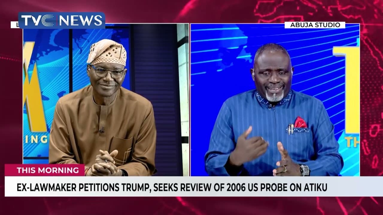 Ex-Lawmaker Petitions Trump, Seeks Review Of 2006 US Probe On Atiku