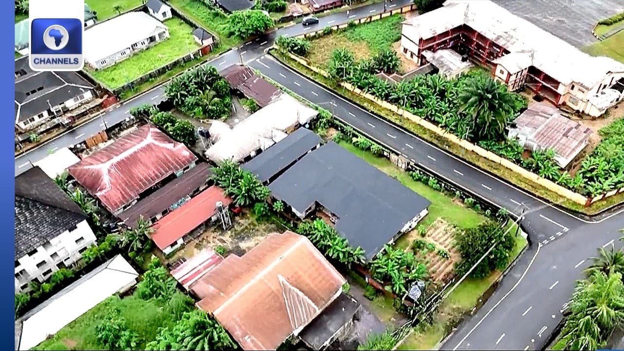 Gov Eno Commissions Internal Road In Ikot Ekpene