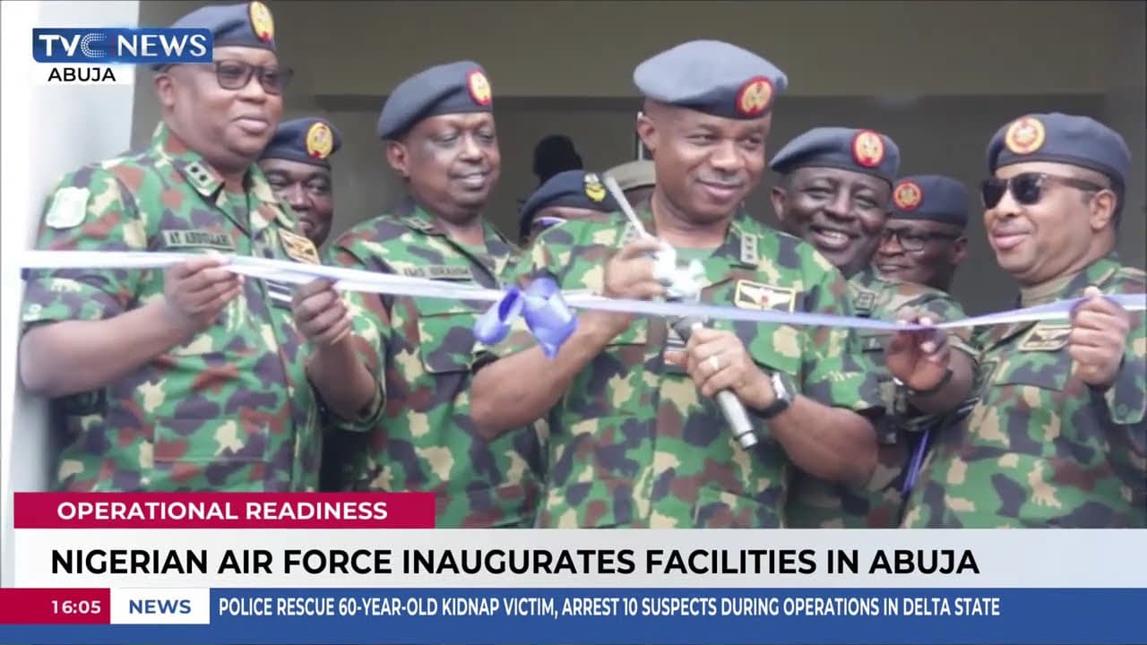 Nigerian Air Force Inaugurates Facilities in Abuja