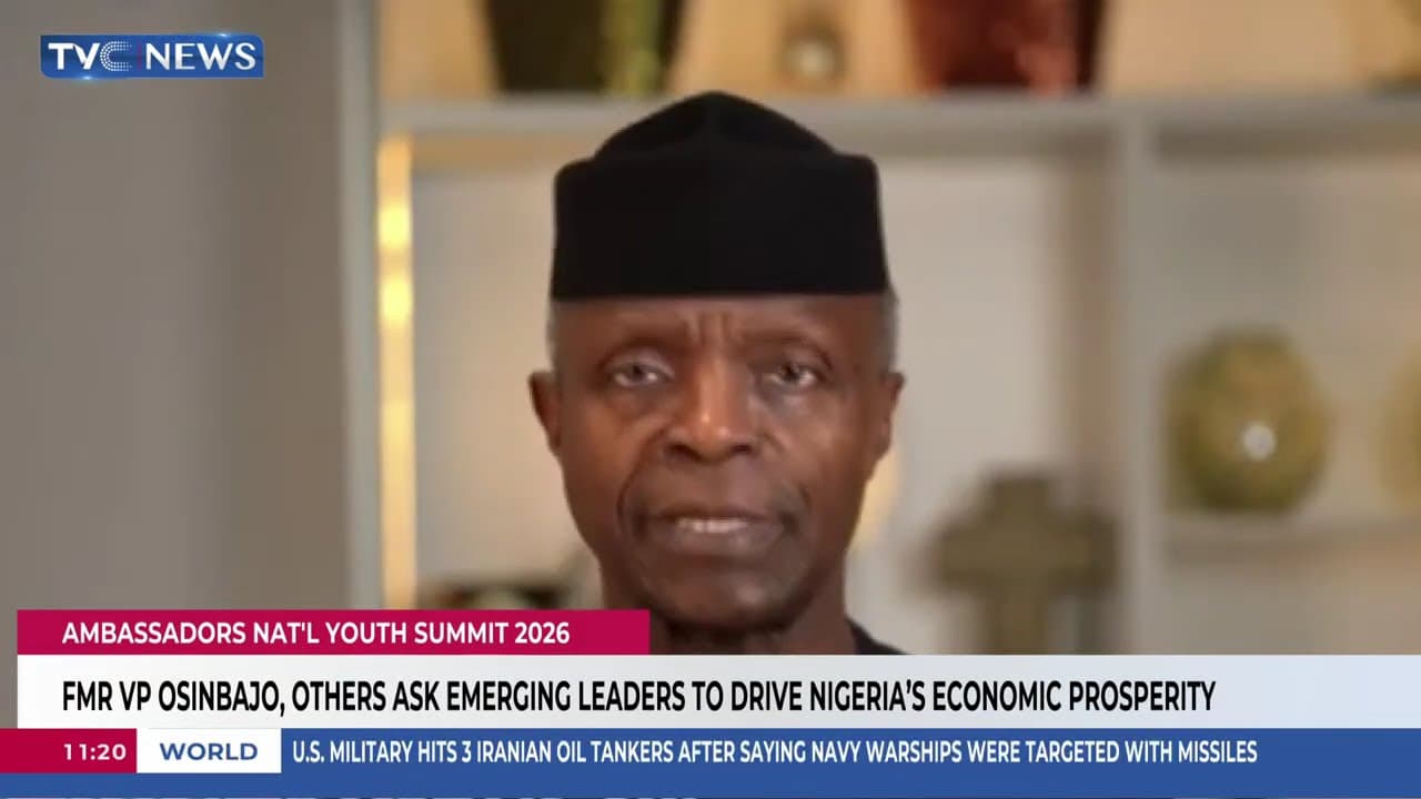 Fmr VP Osinbajo, Others Ask Emerging Leaders To Drive Nigeria's Economy Prosperity
