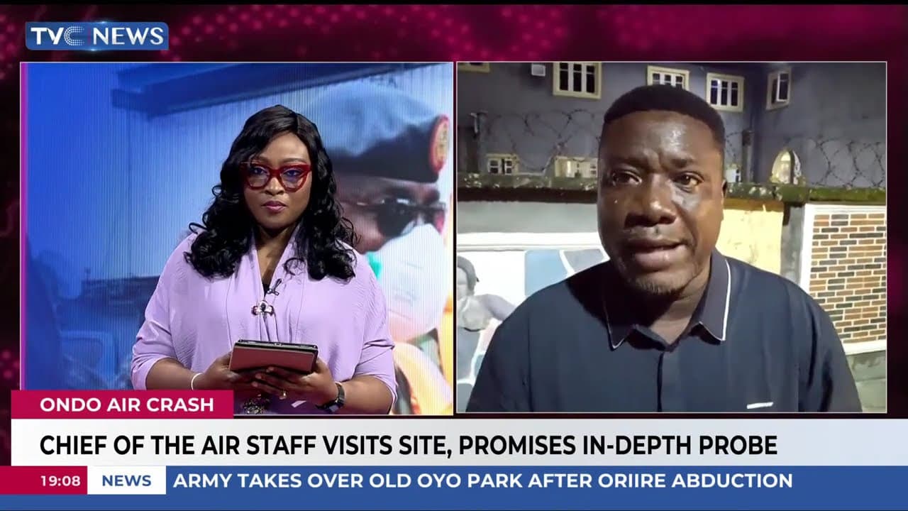 Chief Of Air Staff Visits Ondo Crash Site, Describes Deaths As Monumental Loss