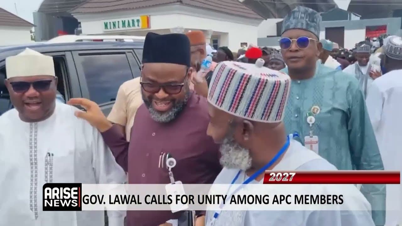 2027: GOV LAWAL CALLS FOR UNITY AMONG APC MEMBERS
