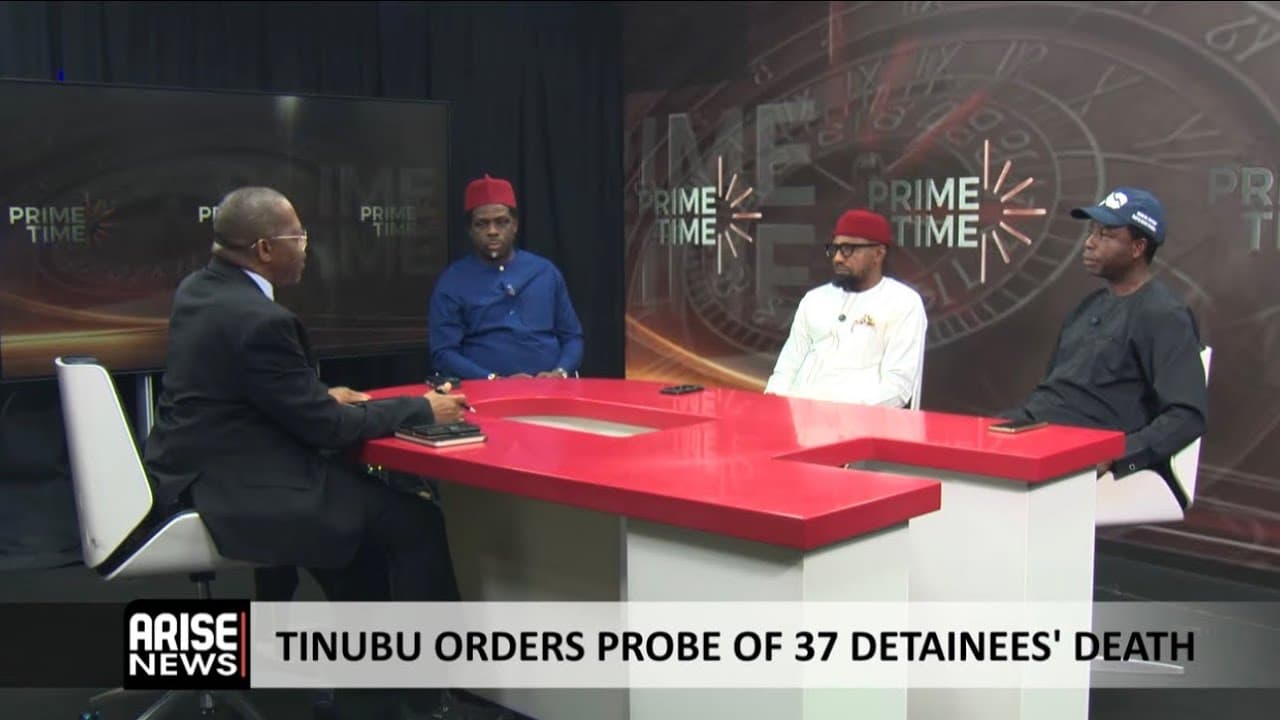 Tinubu Orders Probe Of 37 Detainees’ Death - Iroegbu | Okolugbo | Raimi