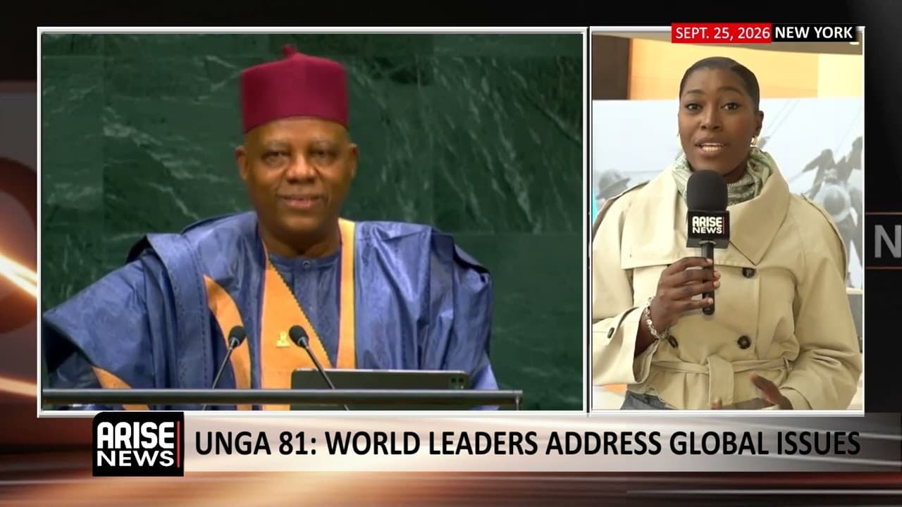 UNGA 81: World Leaders Address Global Issues - Vimbai Ekpenyong
