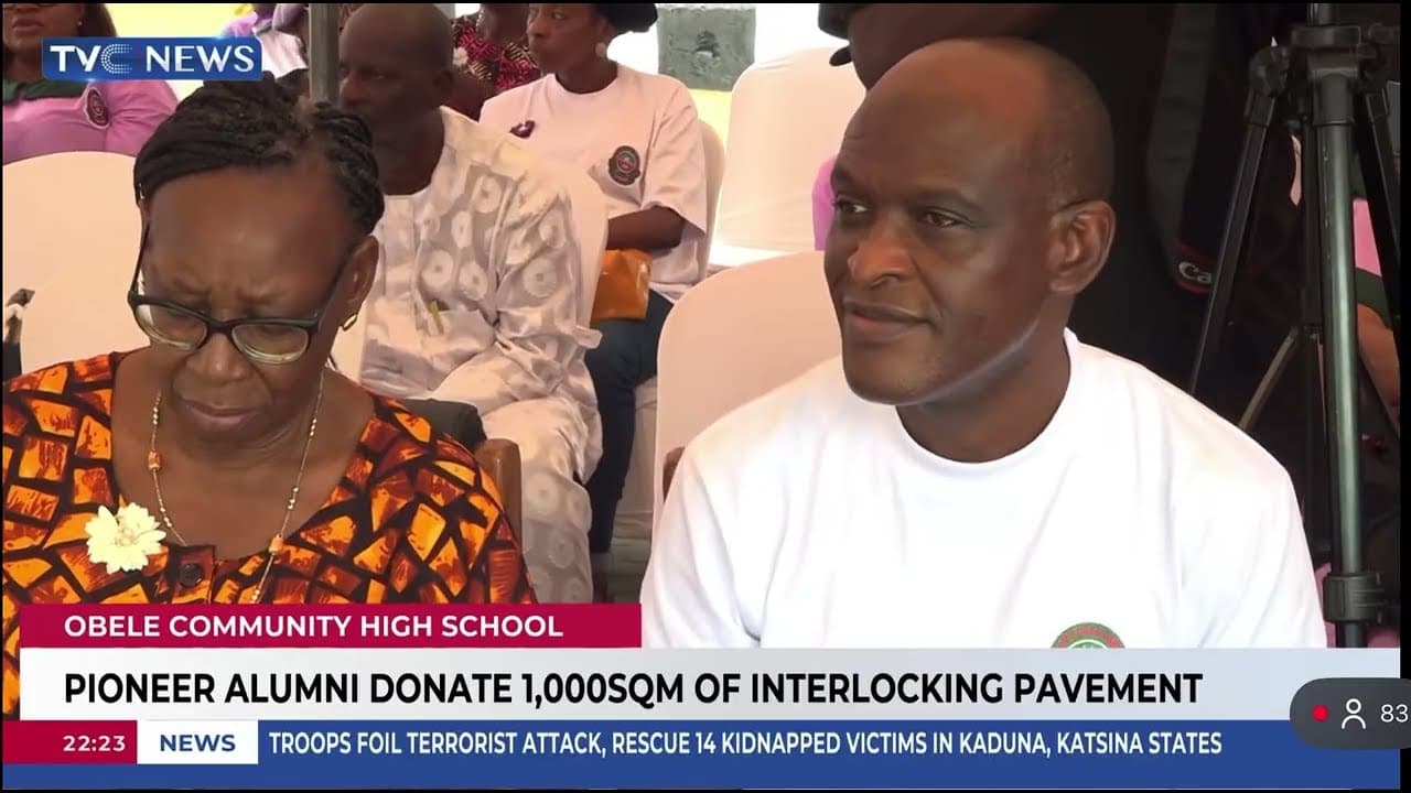 1981-1986 Obele High School Alumni Set Inaugurates 40th Anniversary Legacy Projects