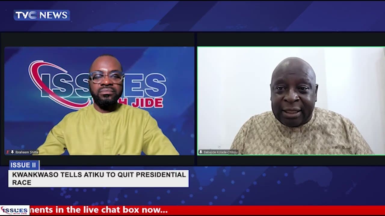 Issues With Jide | Kwankwaso Tells Atiku To Quit Presidential Race