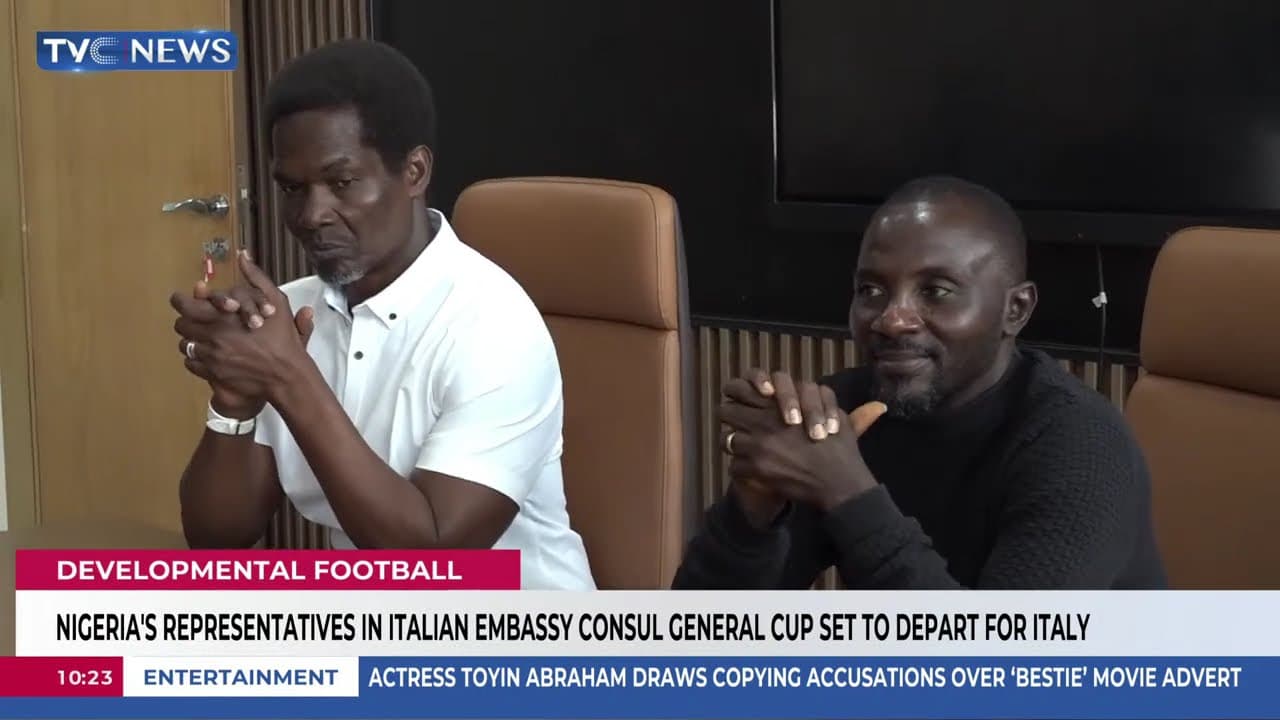 Nigeria’s Team Set to Depart for Italy for Italian Embassy Consul General Cup