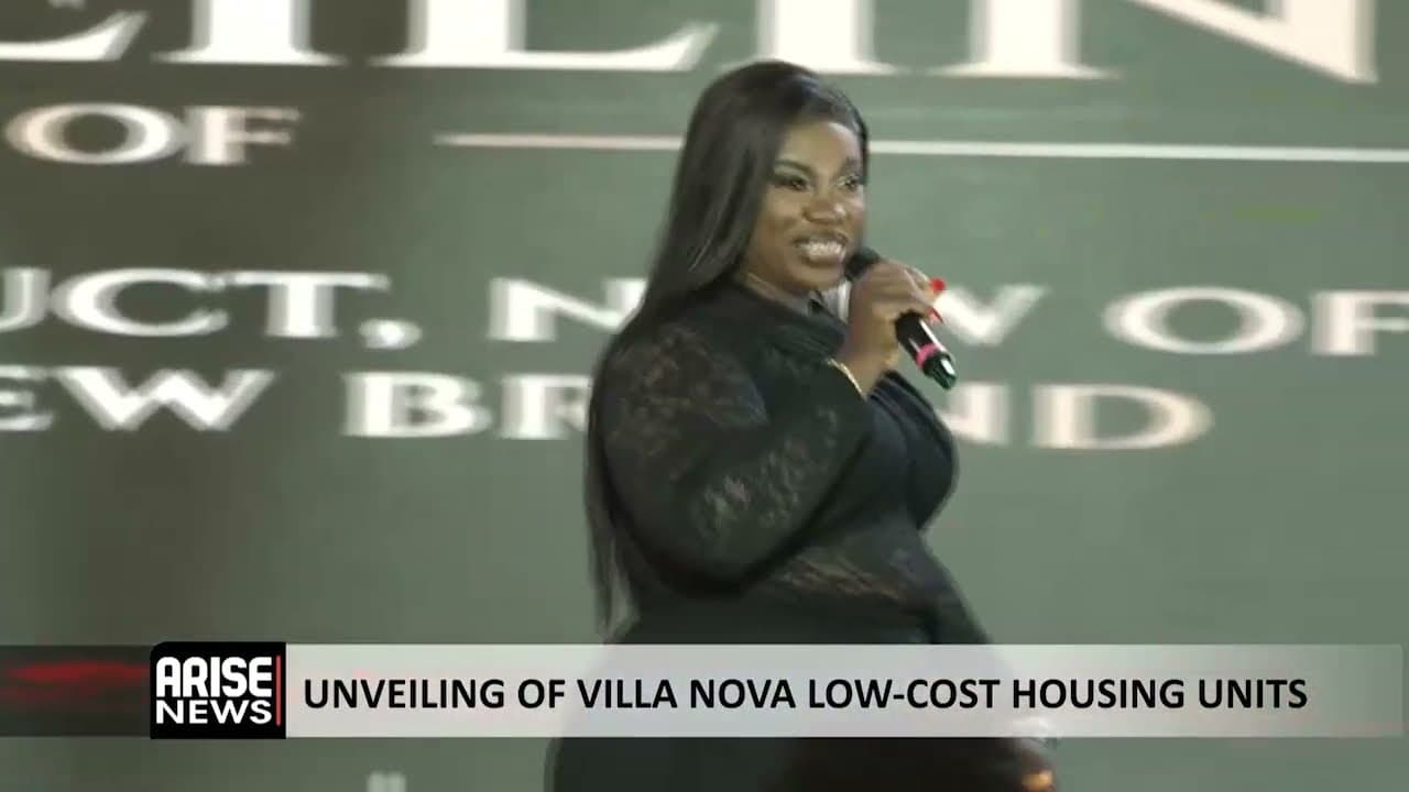 UNVEILING OF VILLA NOVA LOW-COST HOUSING UNITS