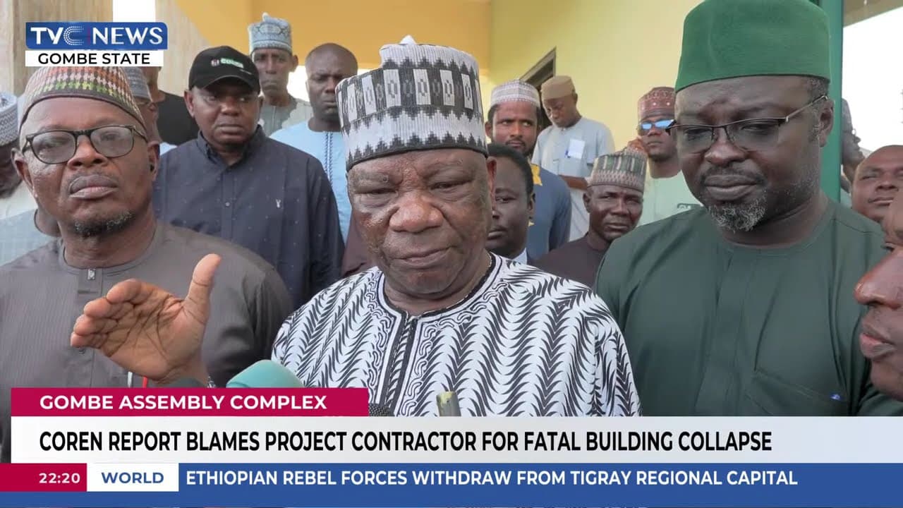 COREN Report Blames Project Contractor for Fatal Building Collapse