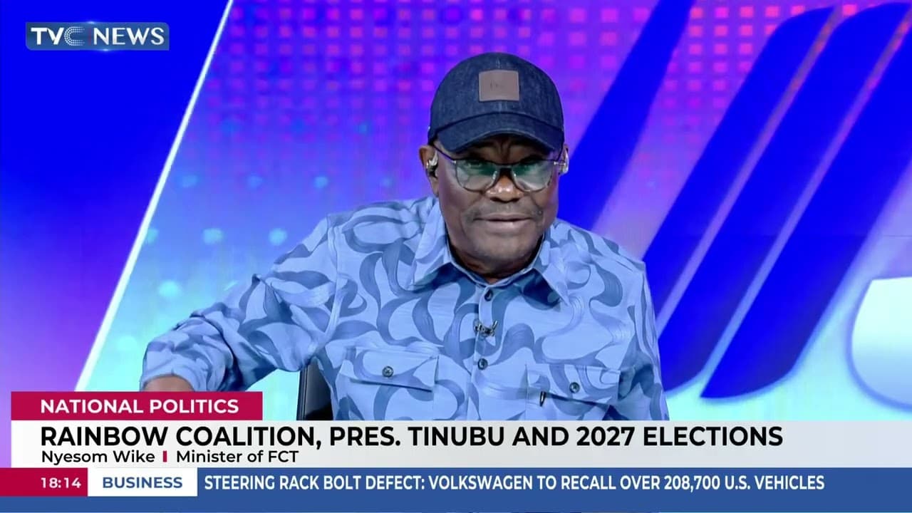 I Have Discussed My Rainbow Coalition Template With President Tinubu  - Wike