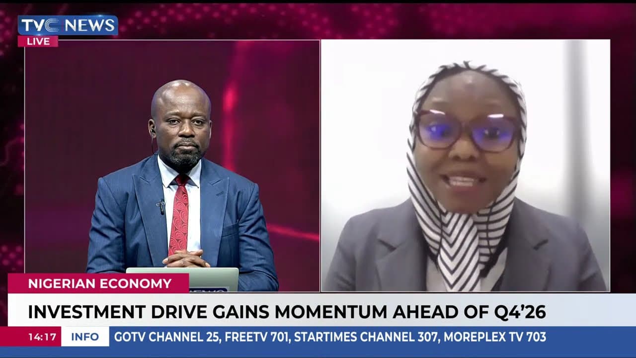 Nigerian Economy: Investment Drive Gains Momentum Ahead Of Q4'26