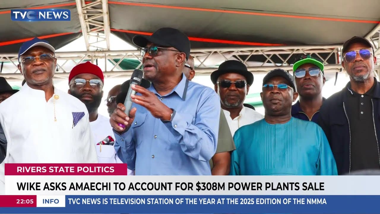 Wike Blasts Amaechi, Asks Him To Account For $308m Power Plants Sale