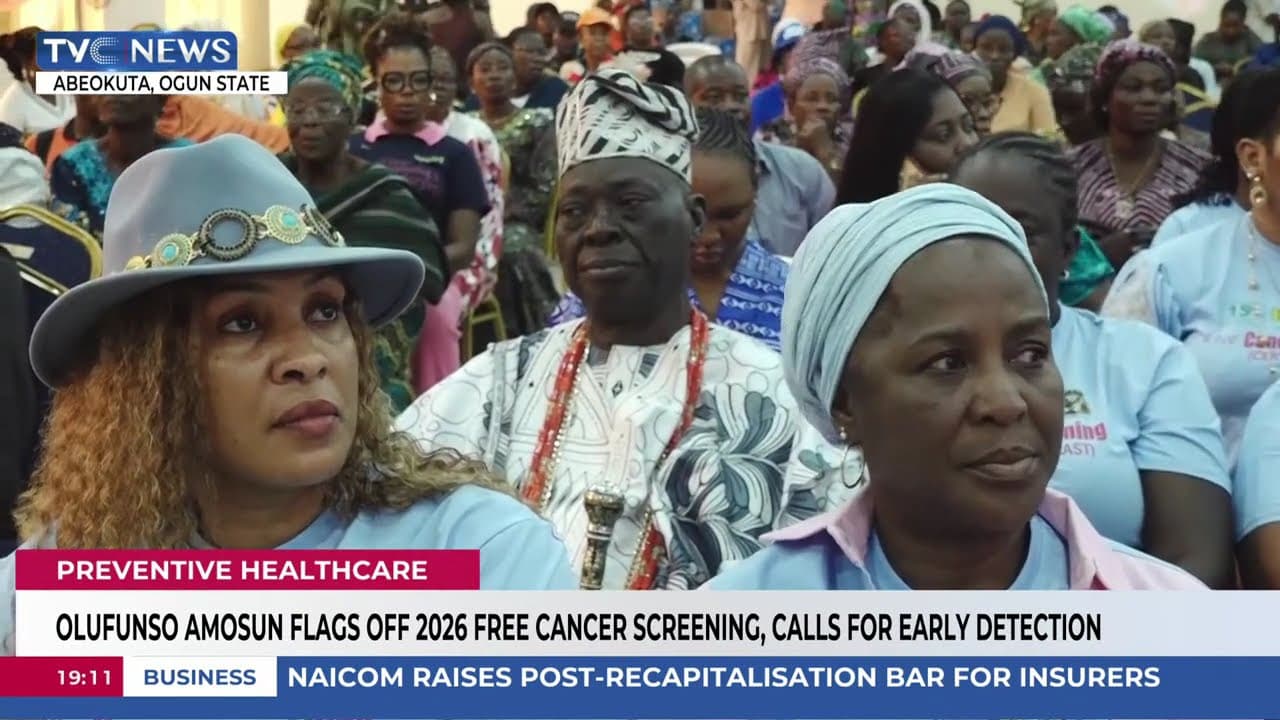 Olufunso Amosun Flags Off 2026 Free Cancer Screening, Calls For Early Detection