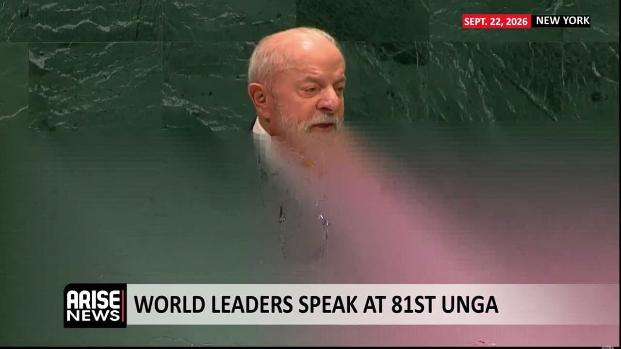 President Lula Da Silva Delivers UNGA Address