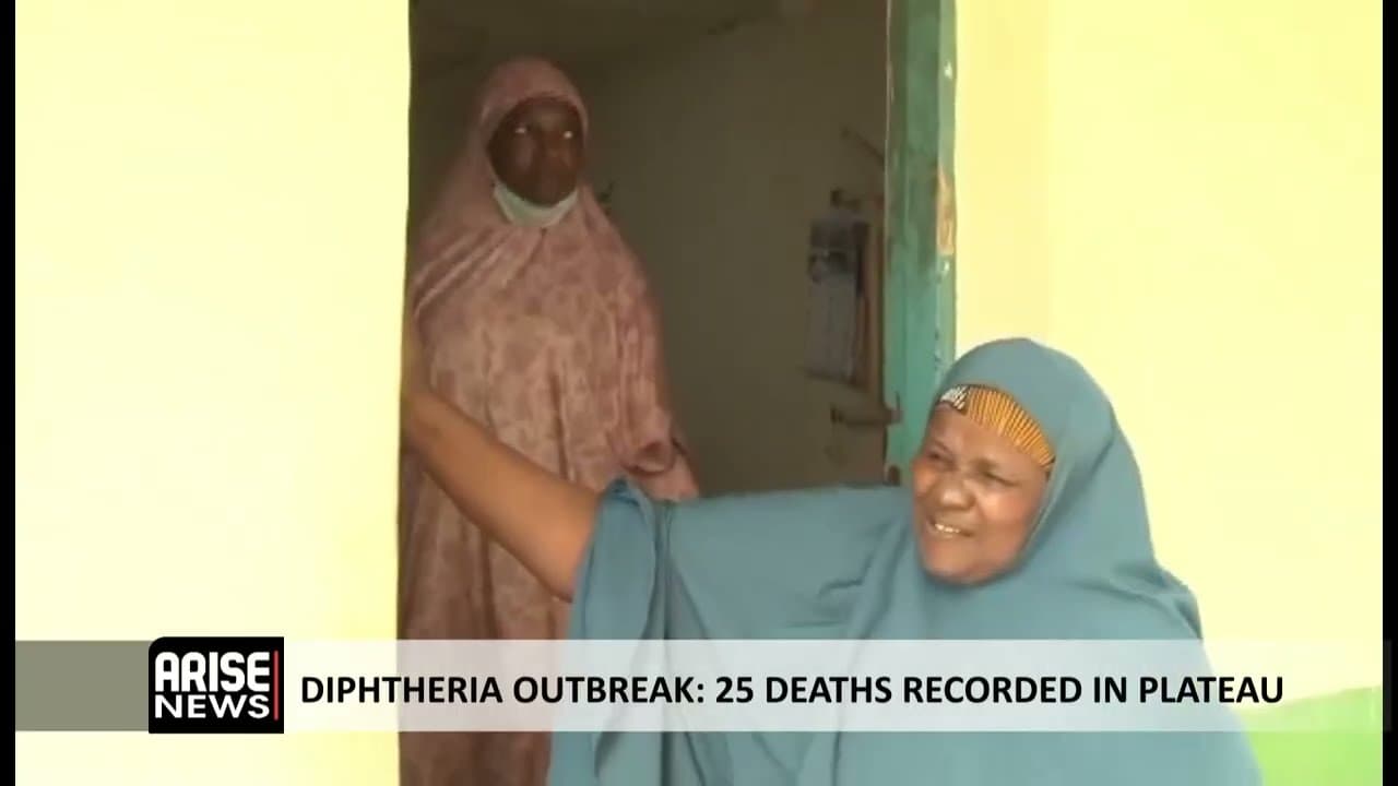 DIPHTHERIA OUTBREAK: 25 DEATHS RECORDED IN PLATEAU