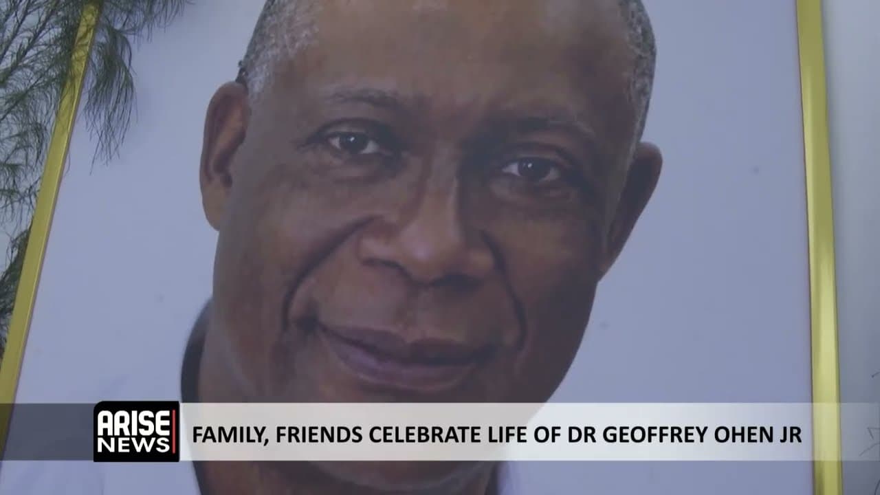 FAMILY, FRIENDS CELEBRATE LIFE OF DR GEOFFREY OHEN JR