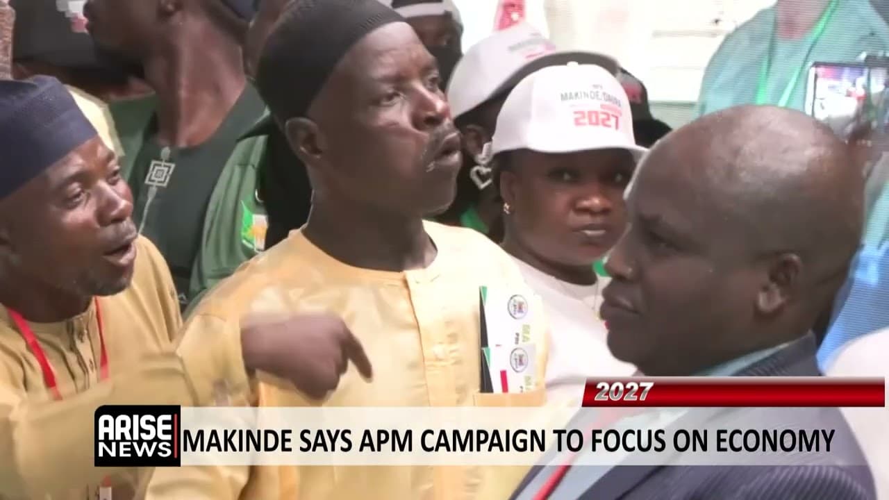 MAKINDE SAYS APM CAMPAIGN TO FOCUS ON ECONOMY