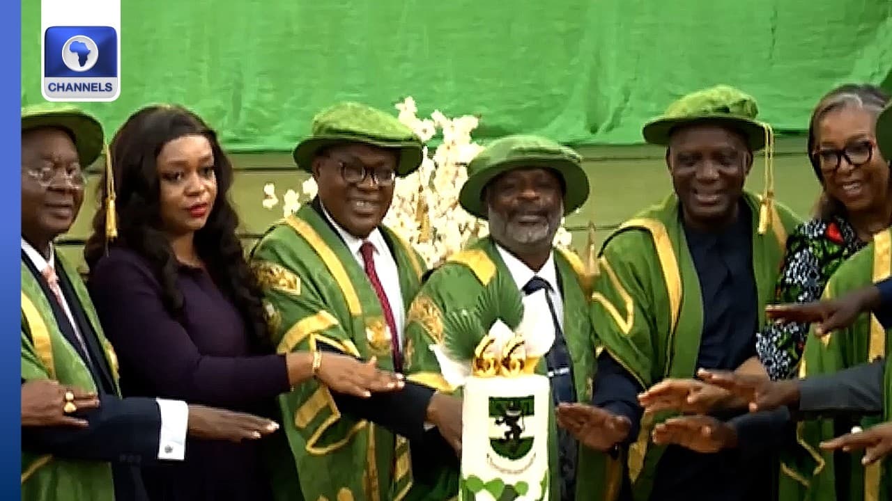Prof.Nnaji Delivers UNN'S 66th Founders Day Lecture