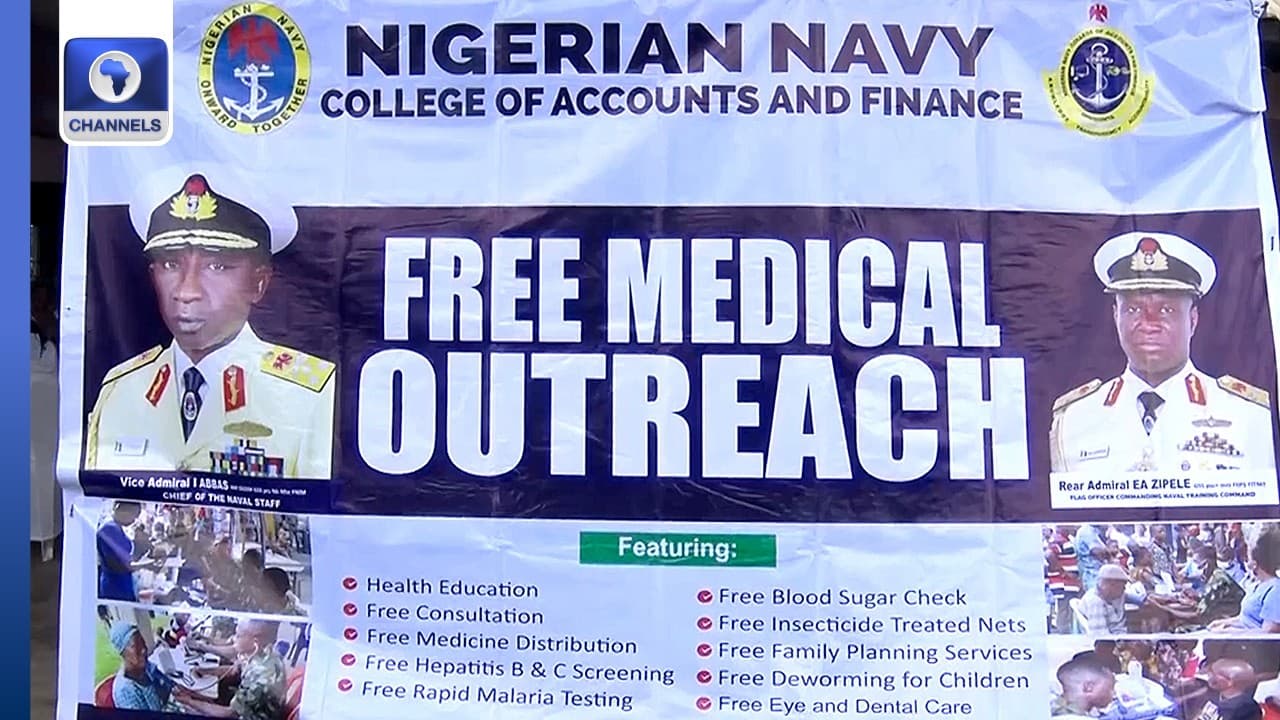 Navy Holds Free Medical Outreach In Abia Community