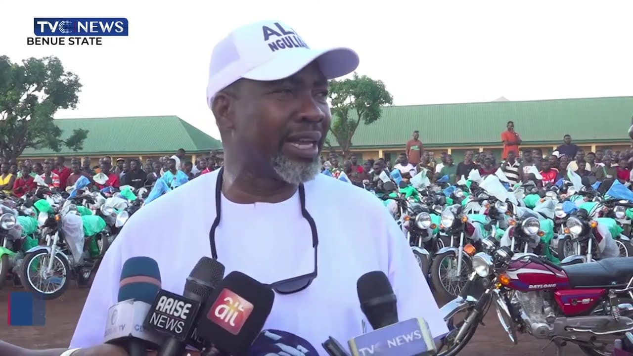Gwer West Chairman In Benue Distributes Cars, Motorcycles to Traditional Leaders, Stakeholders