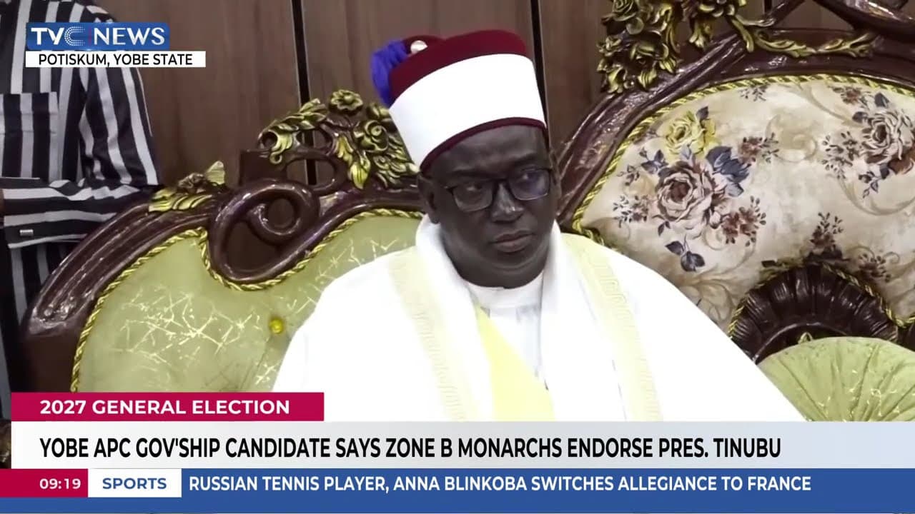 Yobe APC Gov'ship Candidate Says Zone B Monarchs Endorse Pres. Tinubu