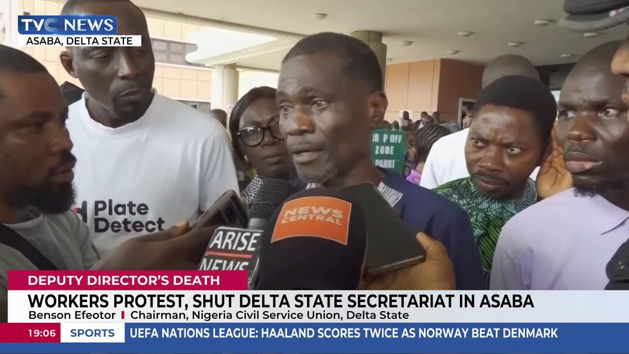 Delta Workers Shut Down Secretariat Over Deputy Director’s Death