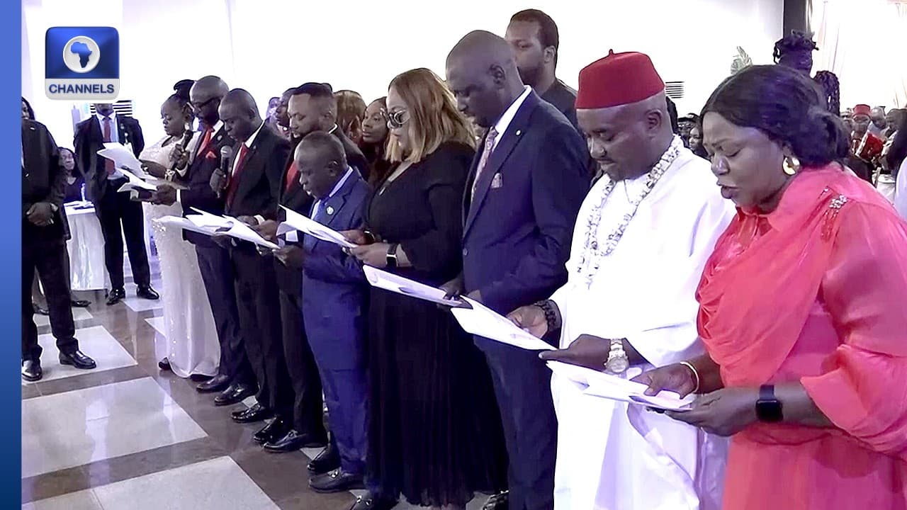 Gov Mbah Swears In 17 LGA Chairmen