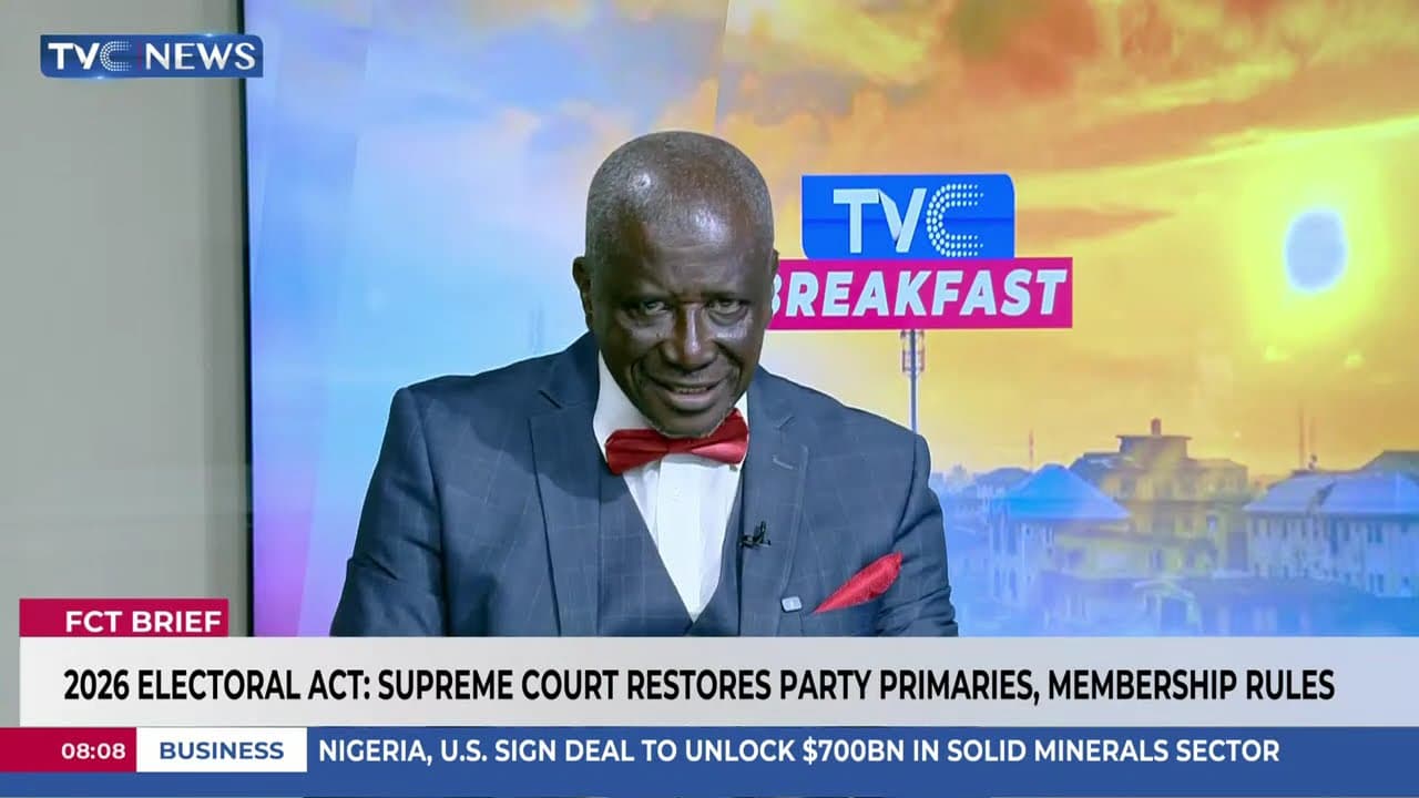 2026 Electoral Act: Supreme Court Restores Party Primaries, Membership Polls