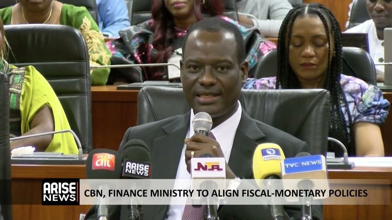 CBN, FINANCE MINISTRY TO ALIGN FISCAL-MONETARY POLICIES