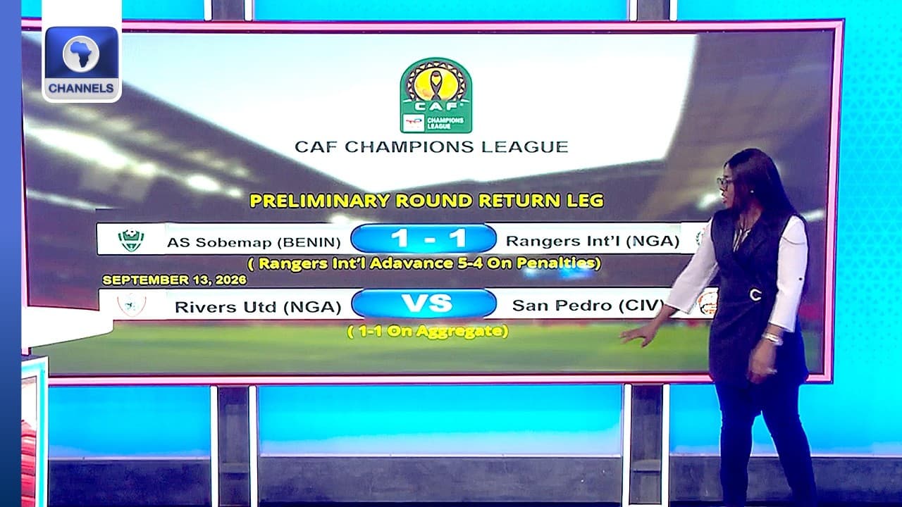 Rangers International Through In CAF Champions League Preliminary Round + More | Sports Tonight
