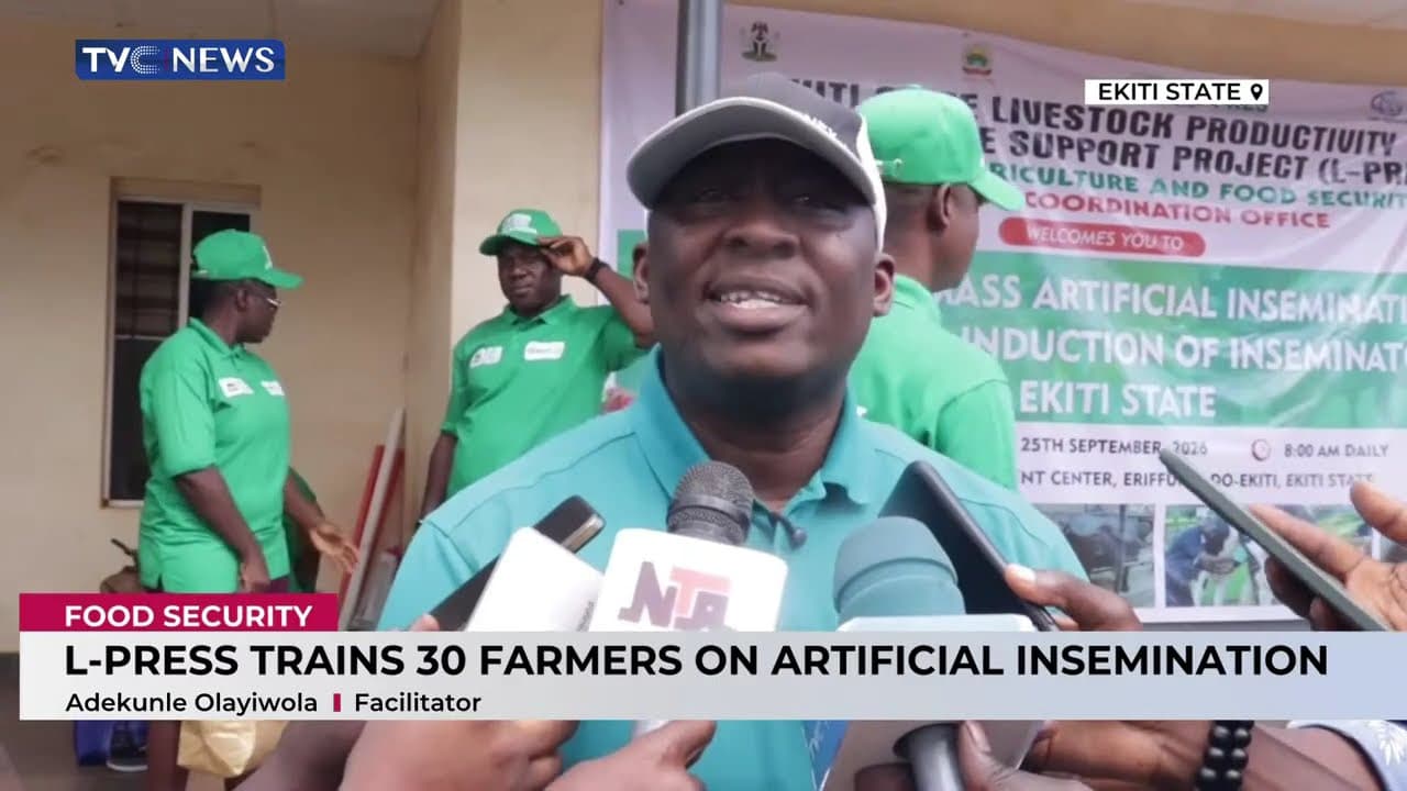Ekiti Trains 30 Officers for Mass Livestock Artificial Insemination