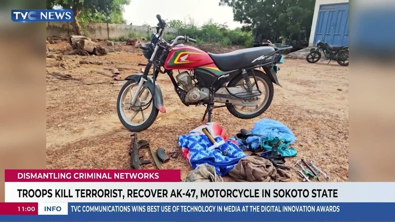 Troops Kill Terrorists, Recover AK 47, Motorcycle In Sokoto State