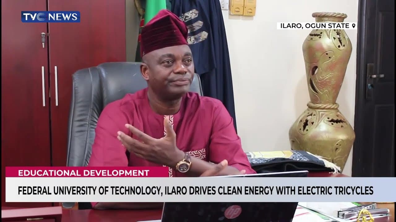 Federal University Of Technology, Ilaro Drives Clean Energy With Electric Tricycles