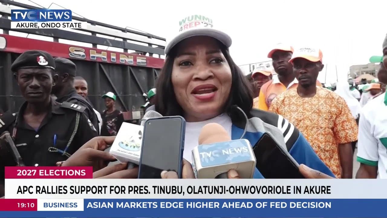APC Rallies Support For Pres. Tinubu, Olatunji-Ohwovoriole In Akure