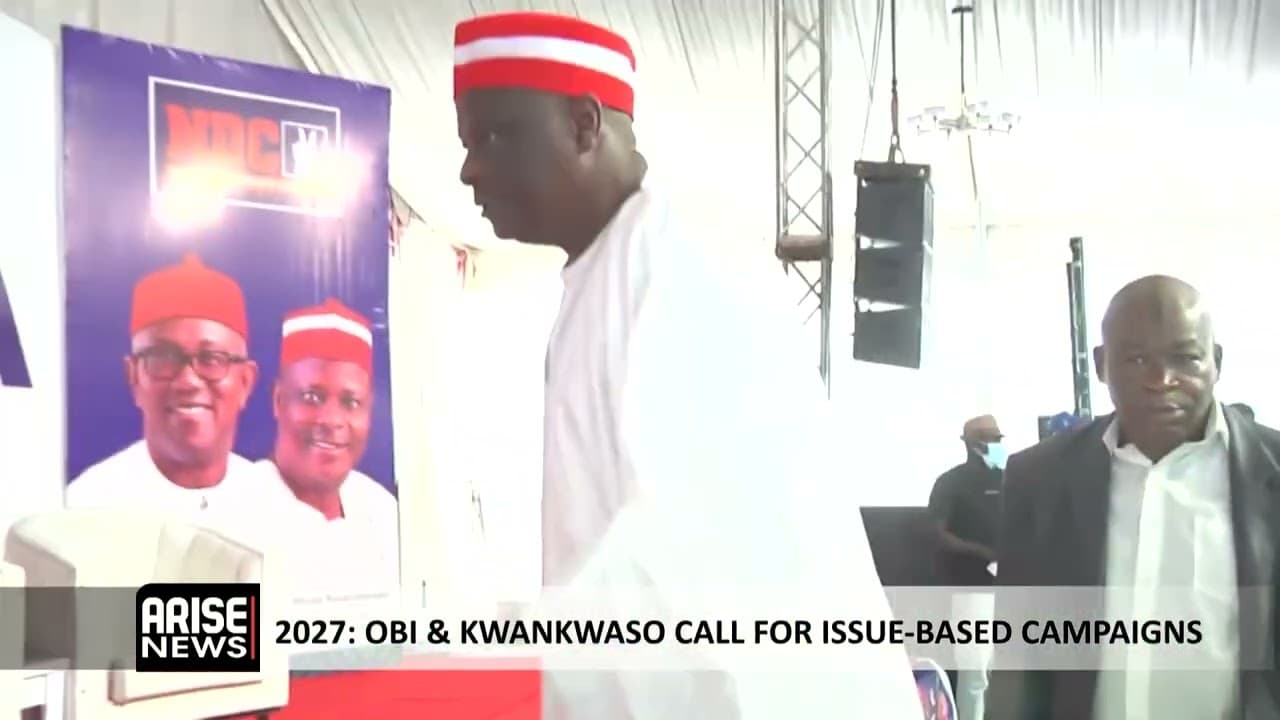 2027: OBI & KWANKWASO CALL FOR ISSUE-BASED CAMPAIGNS